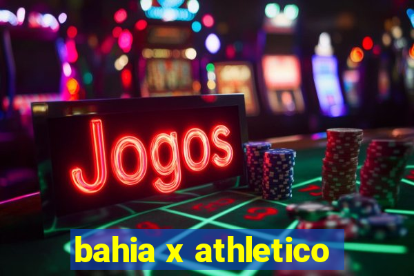 bahia x athletico-pr ao vivo